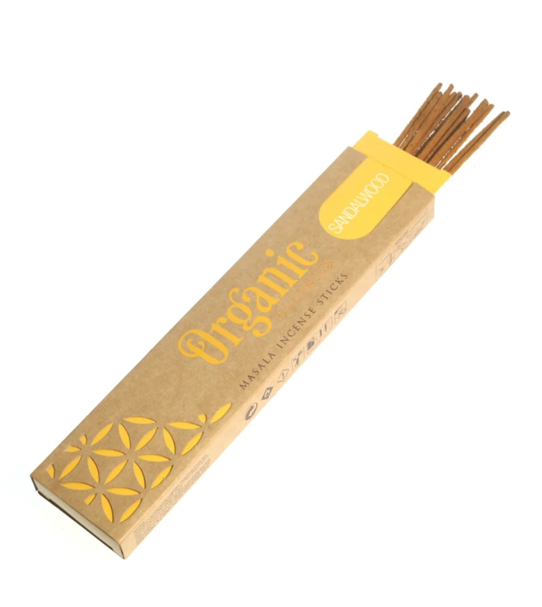 Sandalwood Organic Goodness Incense Sticks